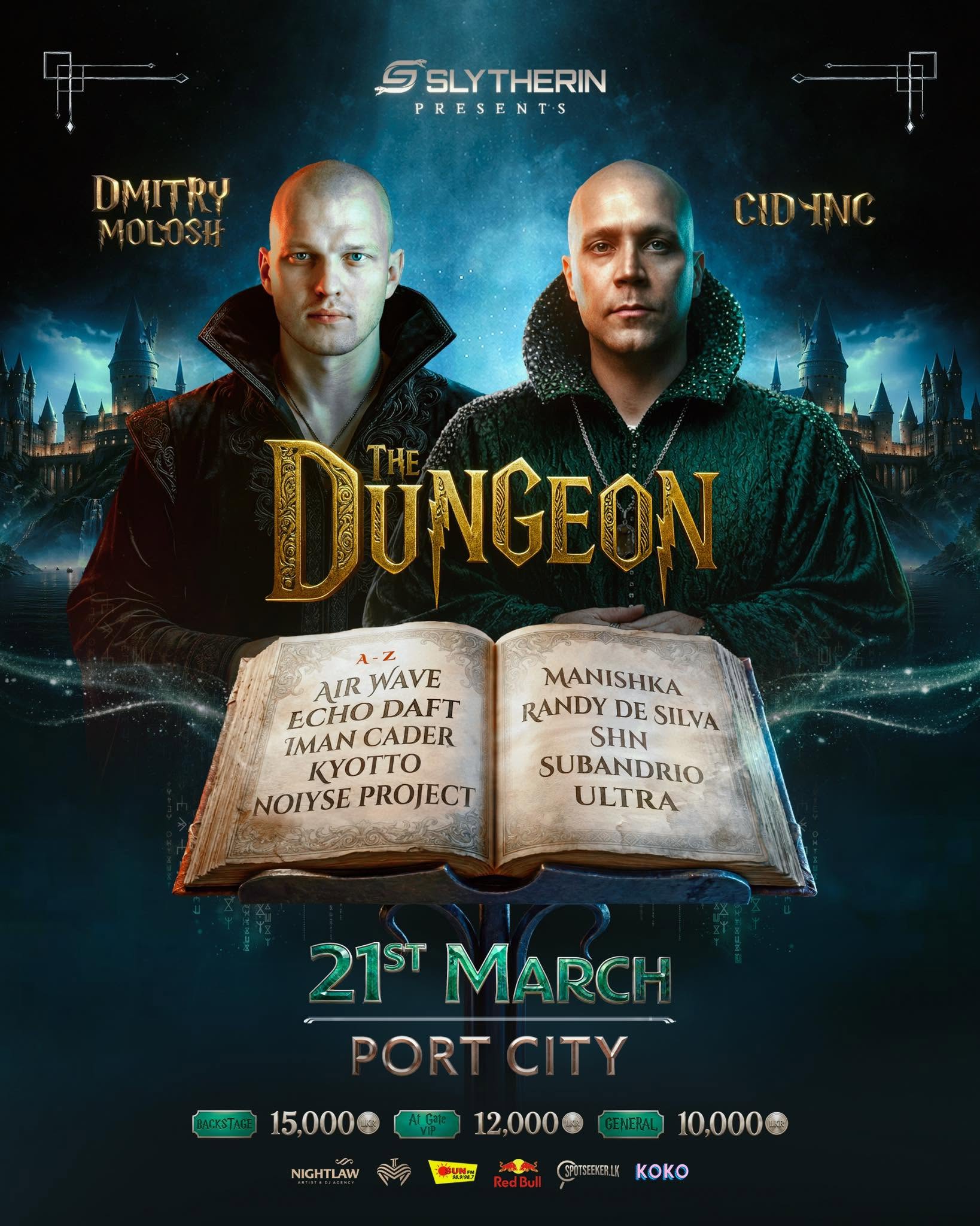 THE DUNGEON — Slytherin Presents